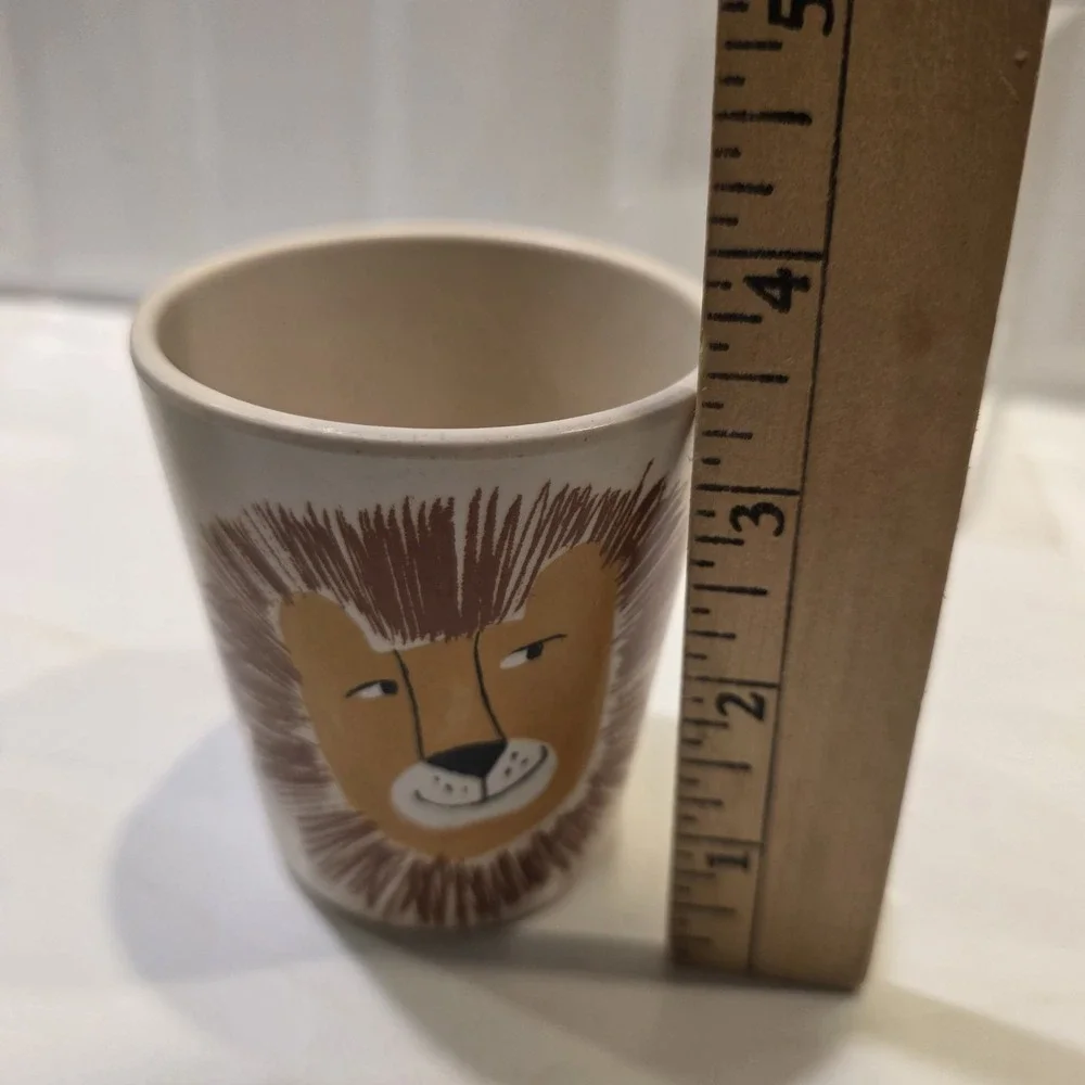 Pillowfort Jungle Lion Dinnerware Kid's Plate 7